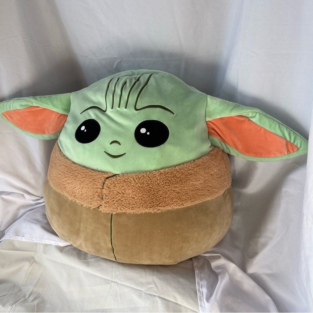 Huge Star Wars Baby Yoda Squishmallow 20 in XL Mandalorian Plush Stuffed Animal